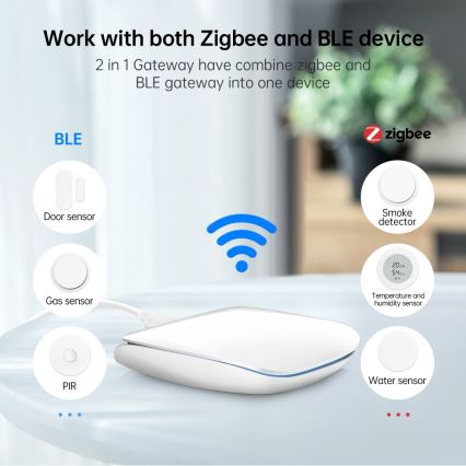 Immax NEO 07117-6 - MULTI BRIDGE PRO Nutikas Zigbee 3.0 Wi-Fi