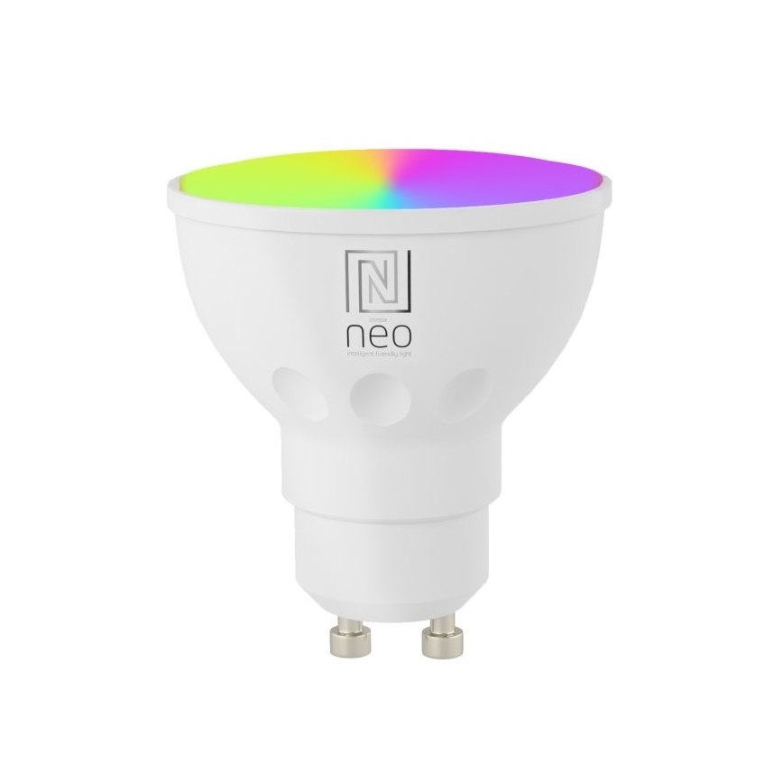 Immax NEO 07118B-2 - LED RGB+CCT Väli hämardatav kohtvalgusti seinale PARED 1xGU10/5,5W/230V Wi-Fi Tuya IP65