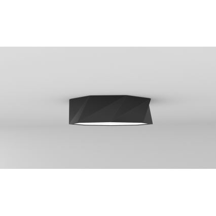 Immax NEO 07130-B40 - LED SMART Hämardatav laevalgusti DIAMANTE must LED/31W/230V + kaugjuhtimispult 40cm Tuya ZigBee