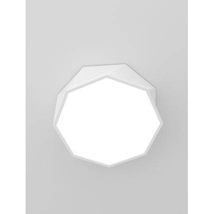 Immax NEO 07131-W40 - LED SMART Hämardatav laevalgusti DIAMANTE valge LED/31W/230V + kaugjuhtimispult 40cm Tuya ZigBee