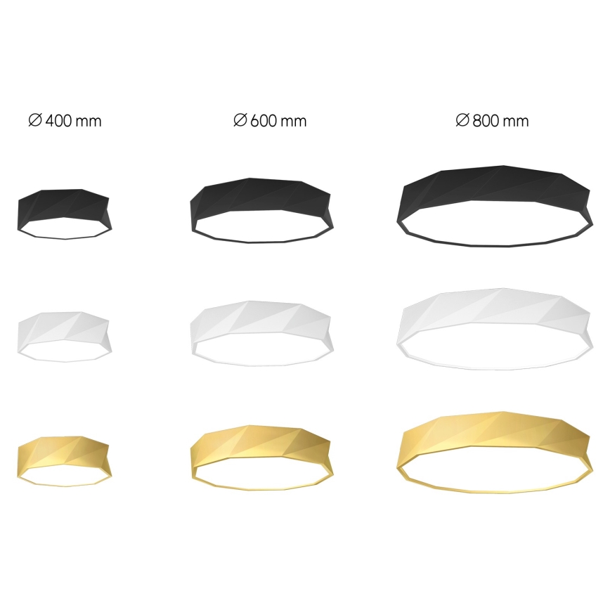 Immax NEO 07131-W40 - LED SMART Hämardatav laevalgusti DIAMANTE valge LED/31W/230V + kaugjuhtimispult 40cm Tuya ZigBee