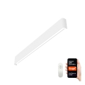Immax NEO 07137-W - LED SMART Seinavalgusti LINEA LED/40W/230V + Pult 76 cm Zigbee Tuya