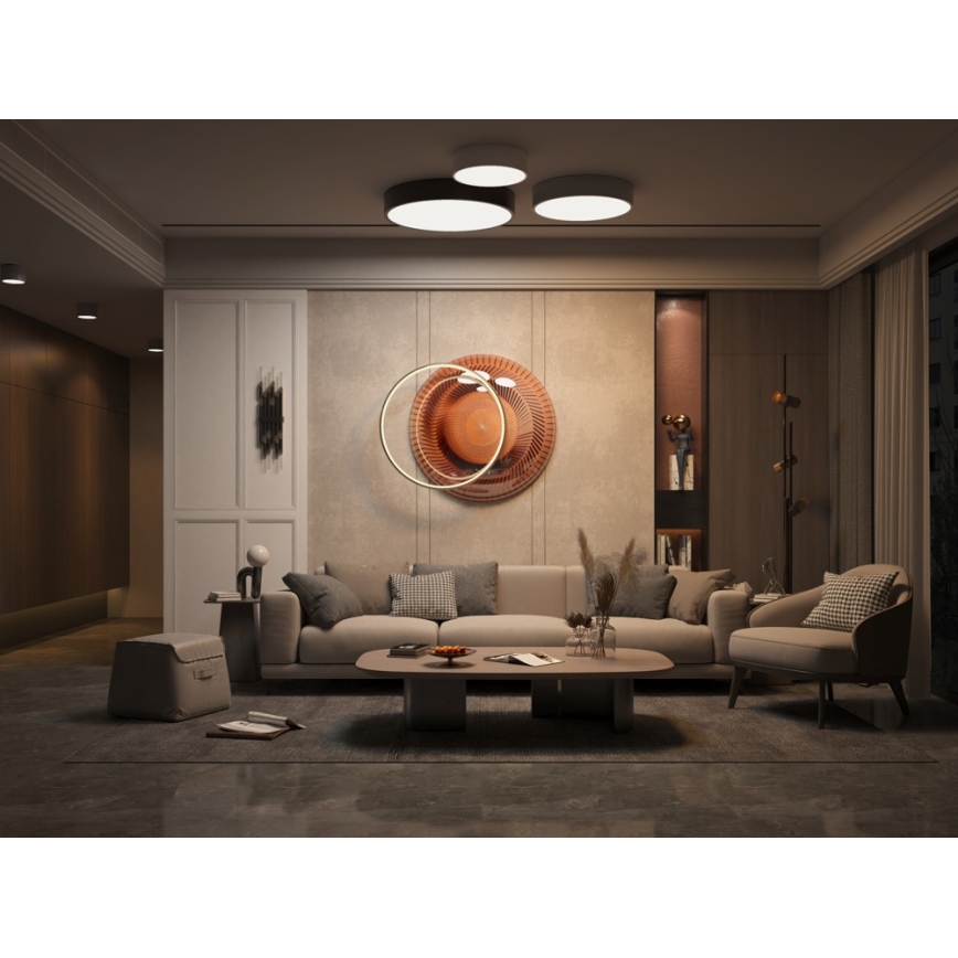 Immax NEO 07143-GR40 - LED Hämardatav laevalgusti RONDATE LED/25W/230V Tuya hall + Pult