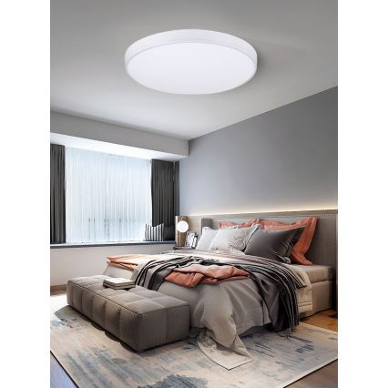 Immax NEO 07149-W40 - LED Hämardatav laevalgusti NEO LITE AREAS 24W/230V Tuya Wi-Fi valge + Pult