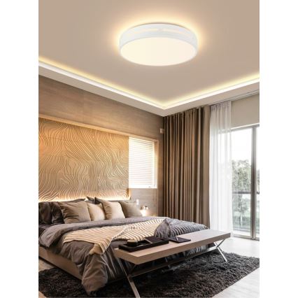 Immax NEO 07153-W30 - LED Hämardatav laevalgusti NEO LITE PERFECTO LED/24W/230V Wi-Fi Tuya valge + pult