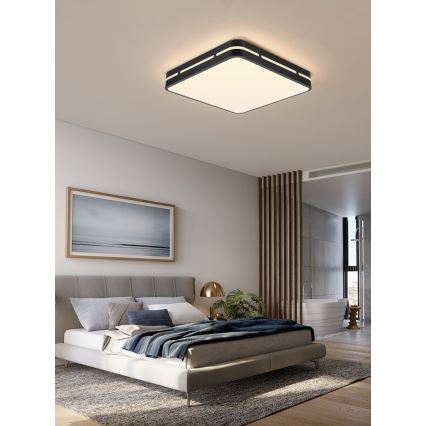 Immax NEO 07154-B30 - LED Hämardatav laevalgusti NEO LITE PERFECTO LED/24W/230V Wi-Fi Tuya must + pult