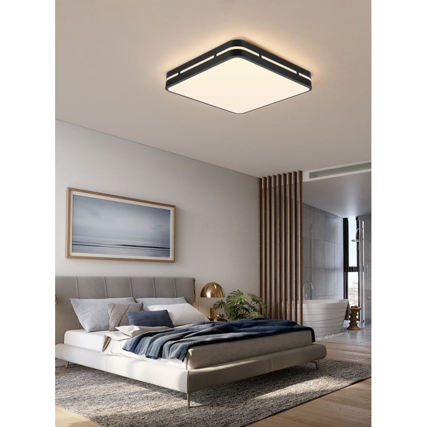 Immax NEO 07154-B30 - LED Hämardatav laevalgusti NEO LITE PERFECTO LED/24W/230V Wi-Fi Tuya must + pult