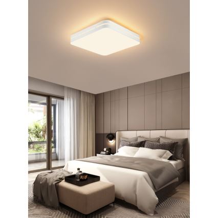 Immax NEO 07155-W30 - LED Hämardatav laevalgusti NEO LITE PERFECTO LED/24W/230V Wi-Fi Tuya valge + pult