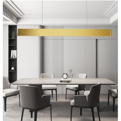 Immax NEO 07157-G120X - LED RGB+CCTW Hämardatav lühter MILANO LED/40W/230V Tuya kuldne