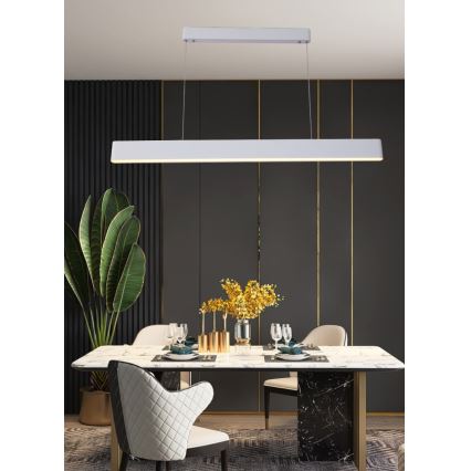 Immax NEO 07157-W120X - LED RGB+CCT Hämardatav lühter MILANO LED/40W/230V Tuya valge