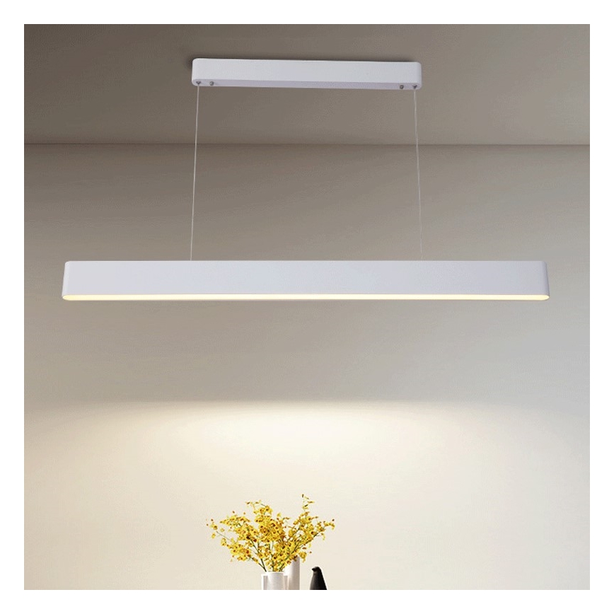 Immax NEO 07157-W120X - LED RGB+CCT Hämardatav lühter MILANO LED/40W/230V Tuya valge