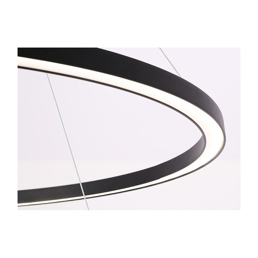 Immax NEO 07158-B80 - LED Hämardatav lühter FINO LED/60W/230V Tuya must + kaugjuhtimispult