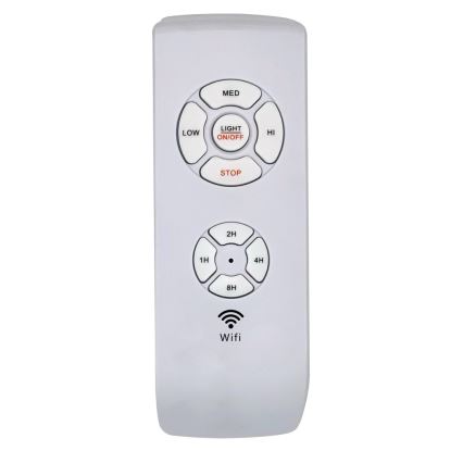 Immax NEO 07165-S - LED Laeventilaator ELEGANTE LED/18W/230V tamm Wi-Fi Tuya + kaugjuhtimispult