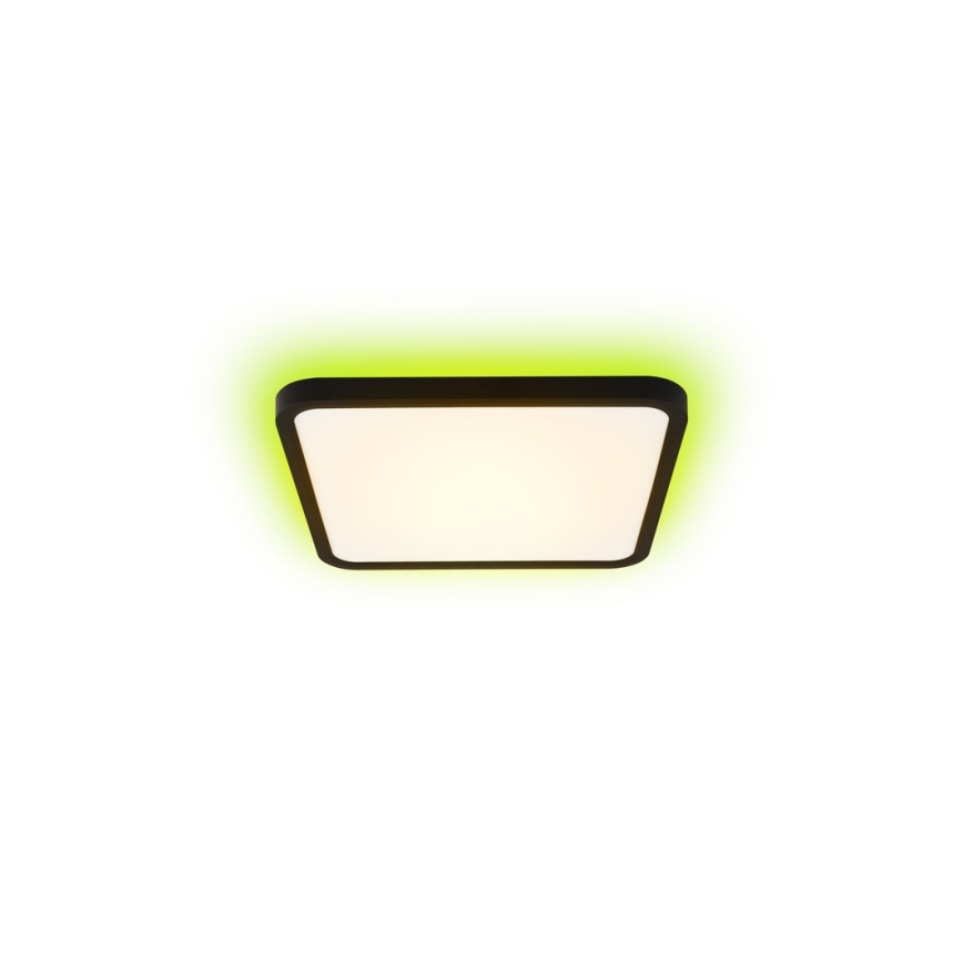 Immax NEO 07167-B40 - LED RGB+CCT Hämardatav laevalgusti NEO LITE TUDO LED/50W/230V Wi-Fi Tuya must + kaugjuhtimispult