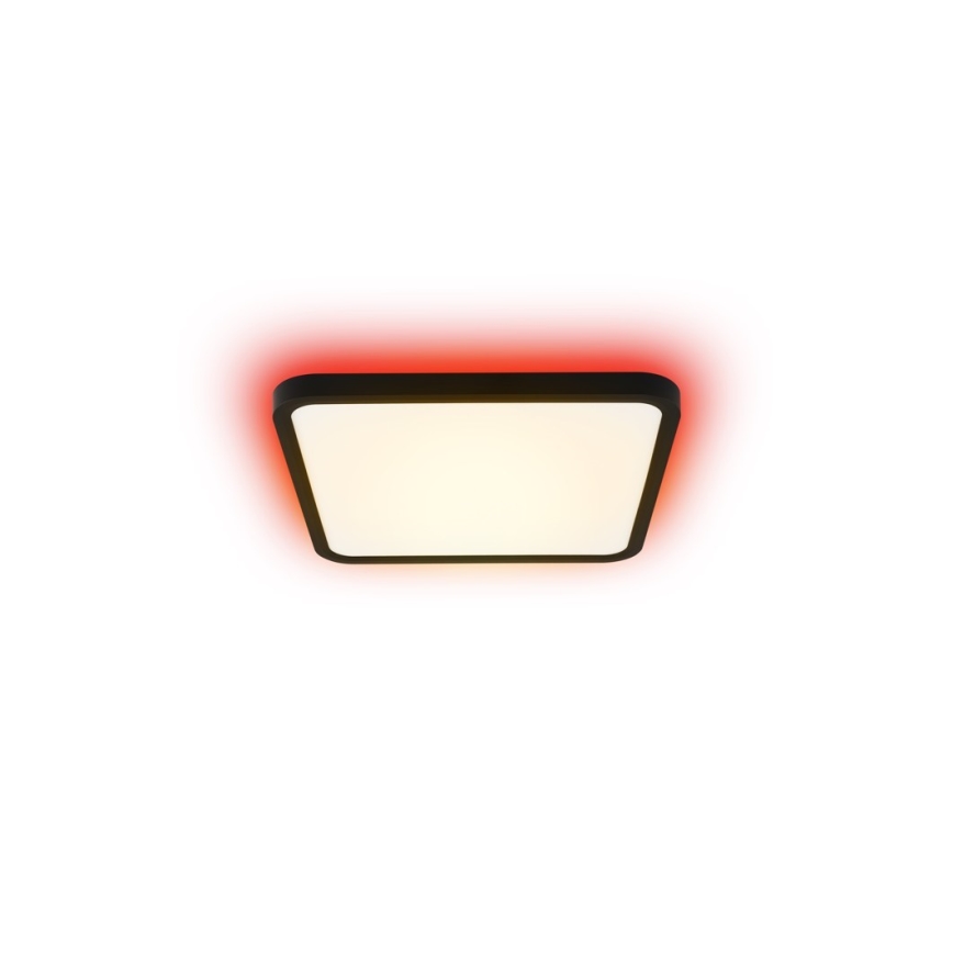 Immax NEO 07167-B40 - LED RGB+CCT Hämardatav laevalgusti NEO LITE TUDO LED/50W/230V Wi-Fi Tuya must + kaugjuhtimispult