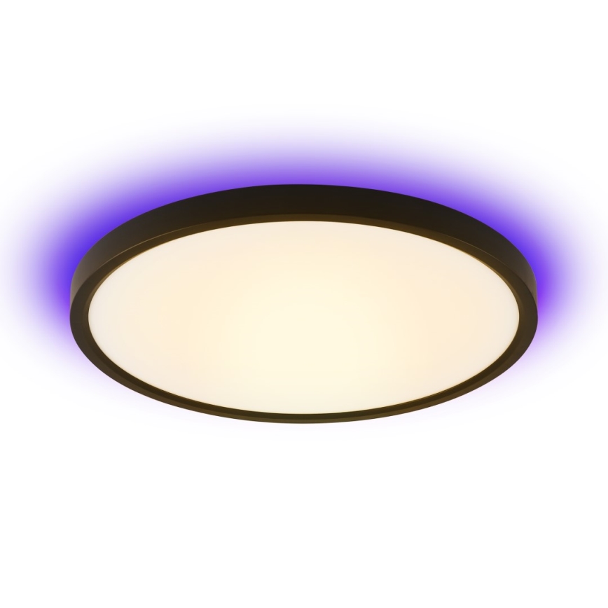 Immax NEO 07170-B60 - LED RGB+CCT Hämardatav laevalgusti NEO LITE TUDO LED/65W/230V 2700-6500K Wi-Fi Tuya must + kaugjuhtimispult