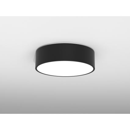 Immax NEO 07200L - LED Hämardatav laevalgusti RONDATE LED/18W/230V 3000-6000K d. 25 cm must Tuya + kaugjuhtimispult