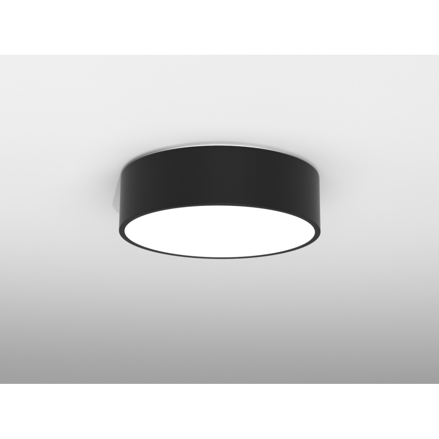 Immax NEO 07200L - LED Hämardatav laevalgusti RONDATE LED/18W/230V 3000-6000K d. 25 cm must Tuya + kaugjuhtimispult