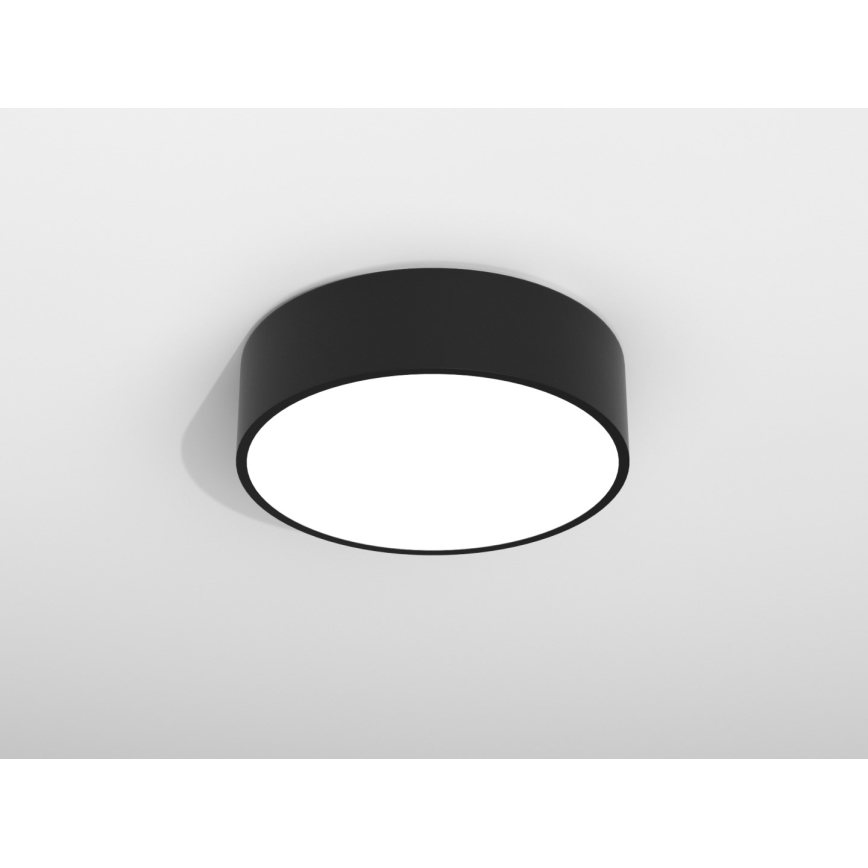 Immax NEO 07200L - LED Hämardatav laevalgusti RONDATE LED/18W/230V 3000-6000K d. 25 cm must Tuya + kaugjuhtimispult