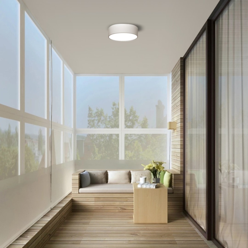 Immax NEO 07204L - LED Hämardatav laevalgusti RONDATE LED/18W/230V 3000-6000K valge Tuya + kaugjuhtimispult