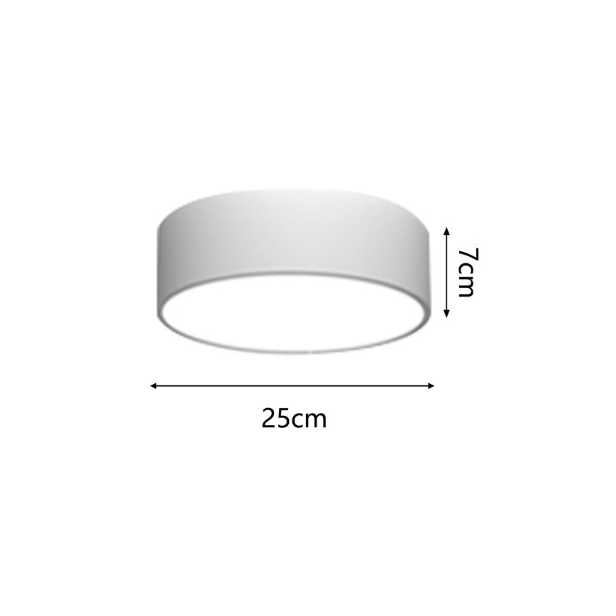 Immax NEO 07204L - LED Hämardatav laevalgusti RONDATE LED/18W/230V 3000-6000K valge Tuya + kaugjuhtimispult
