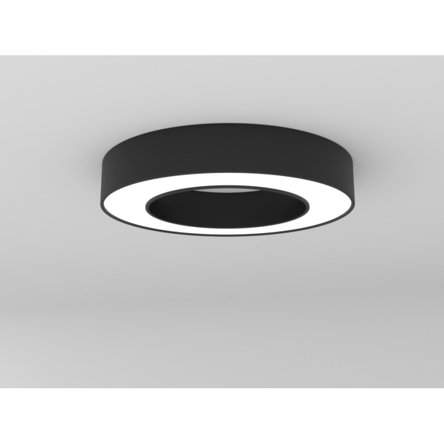 Immax NEO 07209L - LED Hämardatav laevalgusti PASTEL LED/53W/230V 60 cm must Tuya + kaugjuhtimispult