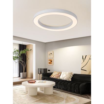 Immax NEO 07213L - LED Hämardatav laevalgusti PASTEL LED/68W/230V 95 cm valge Tuya + kaugjuhtimispult