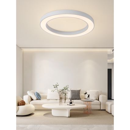 Immax NEO 07213L - LED Hämardatav laevalgusti PASTEL LED/68W/230V 95 cm valge Tuya + kaugjuhtimispult