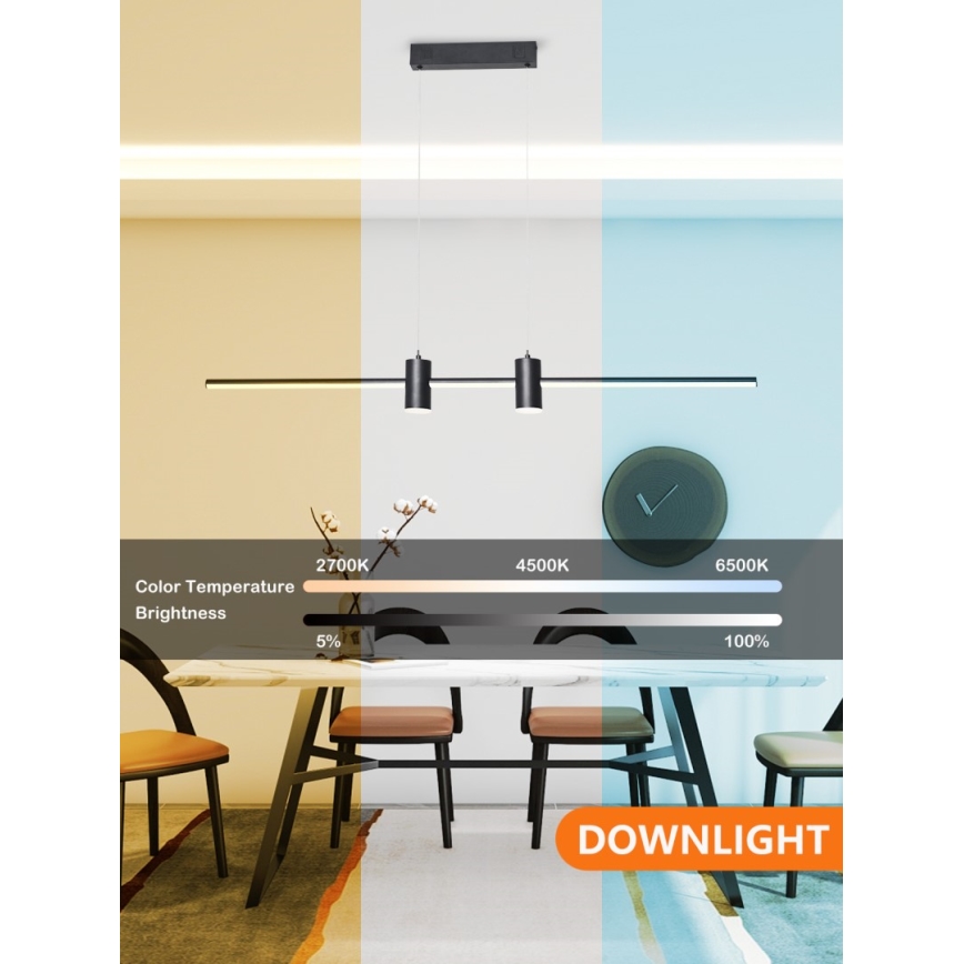 Immax NEO 07230L - LED Hämardatav lühter NEO LITE ESTRELAS LED/30W/230V 2700-6500K Wi-Fi Tuya + kaugjuhtimispult