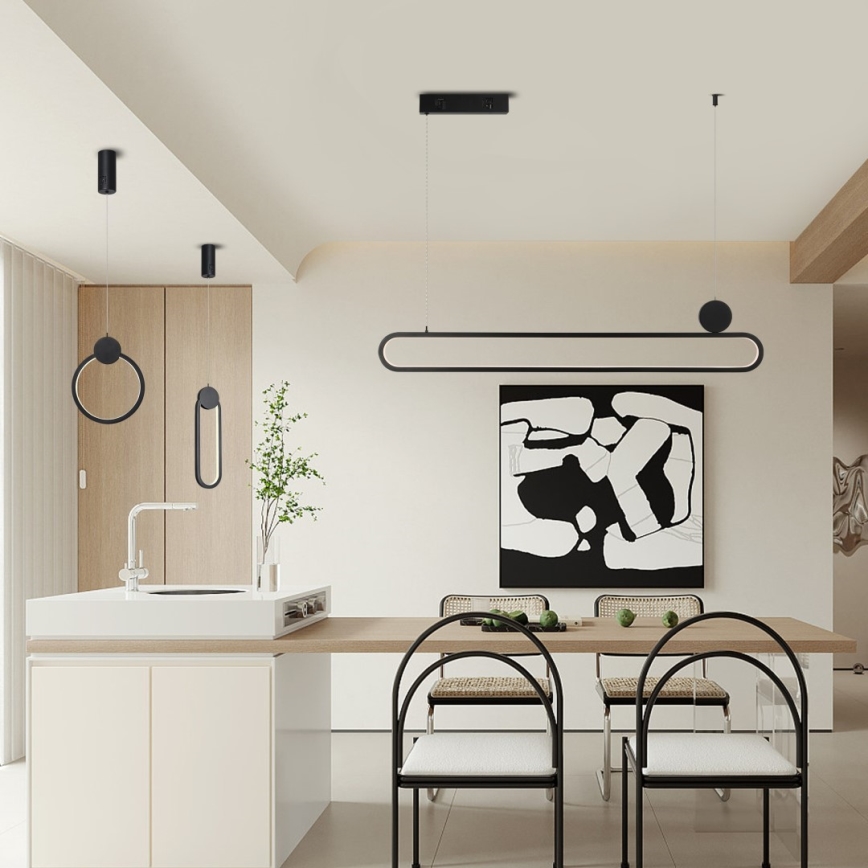 Immax NEO 07233L - LED Hämardatav lühter NEO LITE OVALE LED/18W/230V Wi-Fi Tuya 2700-6500K + kaugjuhtimispult