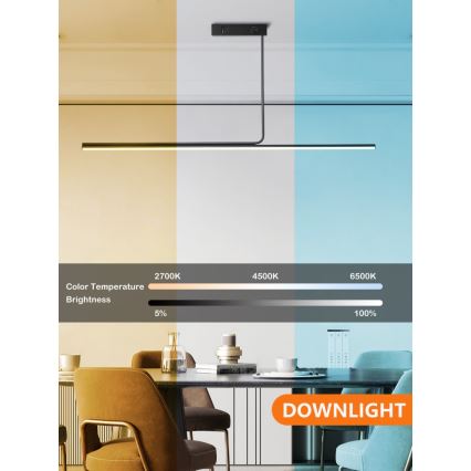 Immax NEO 07235L - LED Hämardatav ripplühter NEO LITE ASTA LED/28W/230V Wi-Fi Tuya 2700-6500K + kaugjuhtimispult