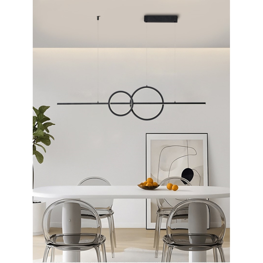 Immax NEO 07236L - LED Hämardatav lühter NEO LITE RONDAS LED/56W/230V Tuya Wi-Fi 2700-6500K + kaugjuhtimispult