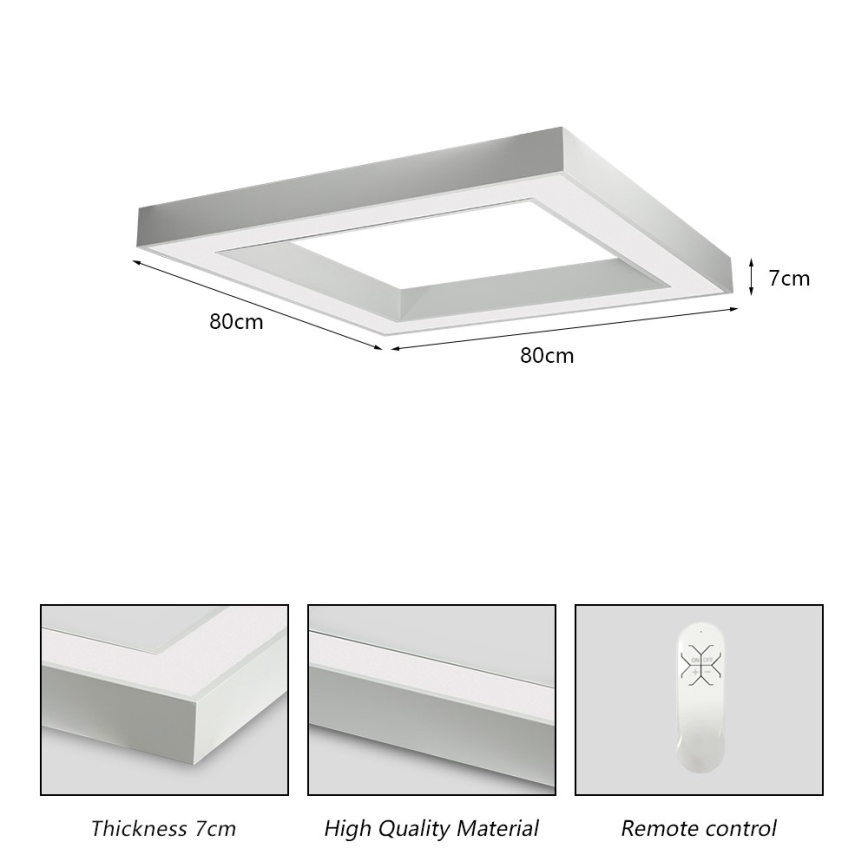 Immax NEO 07240L - LED Hämardatav laevalgusti CANTO LED/60W/230V 2700-6500K Tuya valge