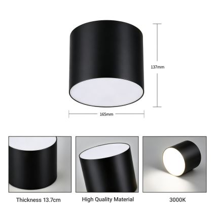 Immax NEO 07244L - LED Hämardatav laevalgusti RONDATE LED/32W/230V 16,5 cm Wi-Fi Tuya