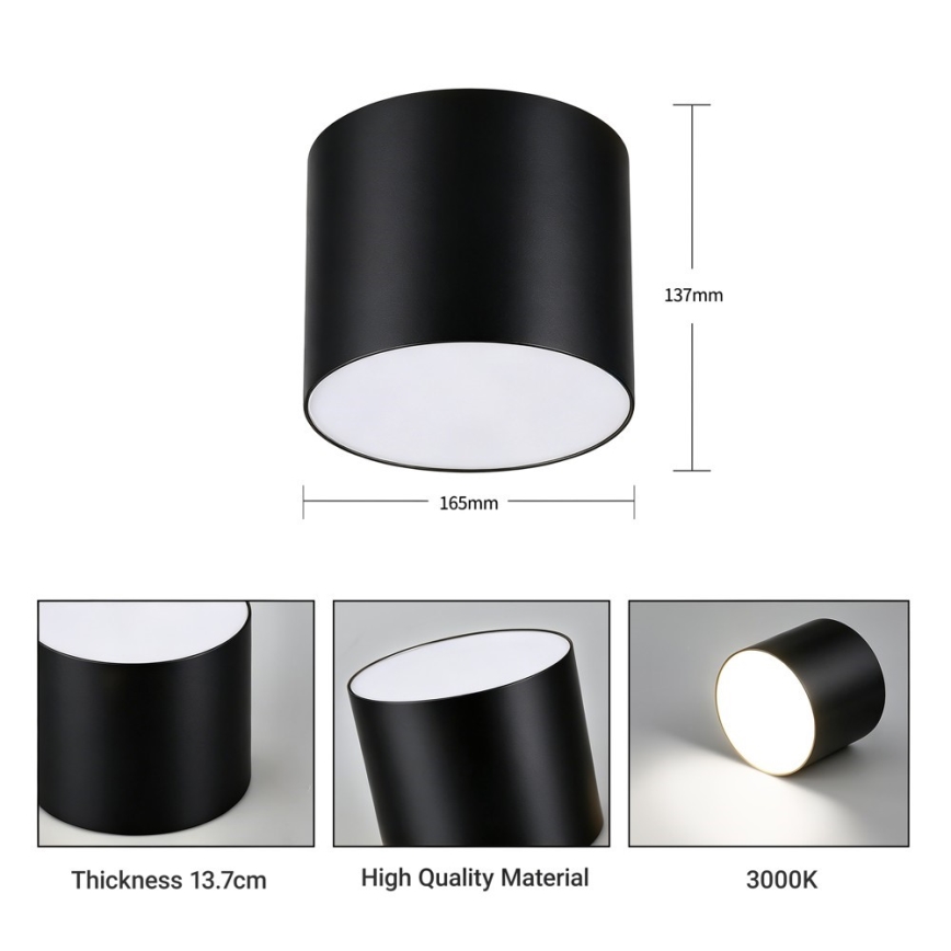 Immax NEO 07244L - LED Hämardatav laevalgusti RONDATE LED/32W/230V 16,5 cm Wi-Fi Tuya