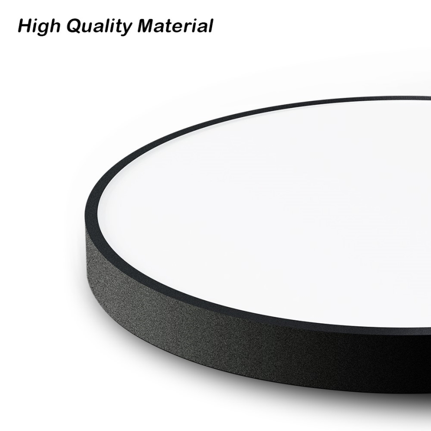 Immax NEO 07248L - LED Hämardatav laevalgusti NEO LITE SEMPLICI LED/36W/230V 3000-6000K Wi-Fi Tuya must + kaugjuhtimispult