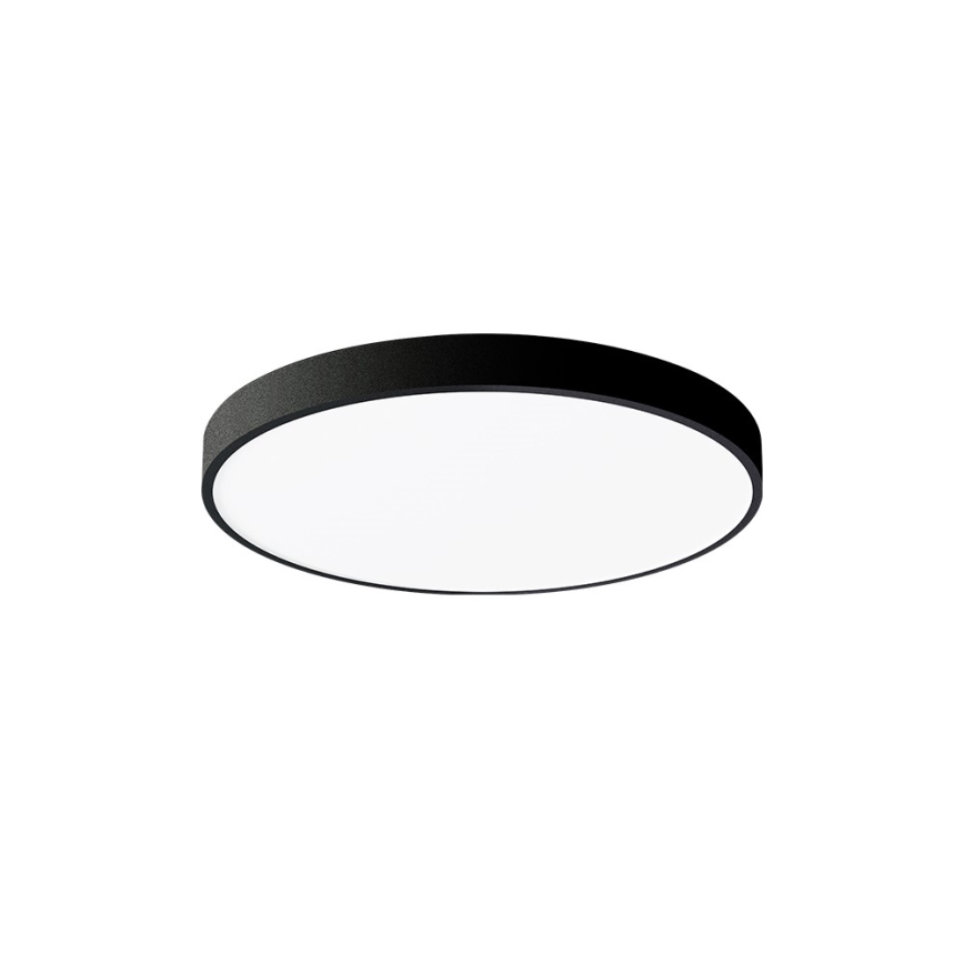 Immax NEO 07248L - LED Hämardatav laevalgusti NEO LITE SEMPLICI LED/36W/230V 3000-6000K Wi-Fi Tuya must + kaugjuhtimispult