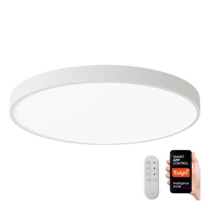 Immax NEO 07252L - LED Hämardatav laevalgusti NEO LITE SEMPLICI LED/48W/230V 3000-6000K Wi-Fi Tuya valge + kaugjuhtimispult