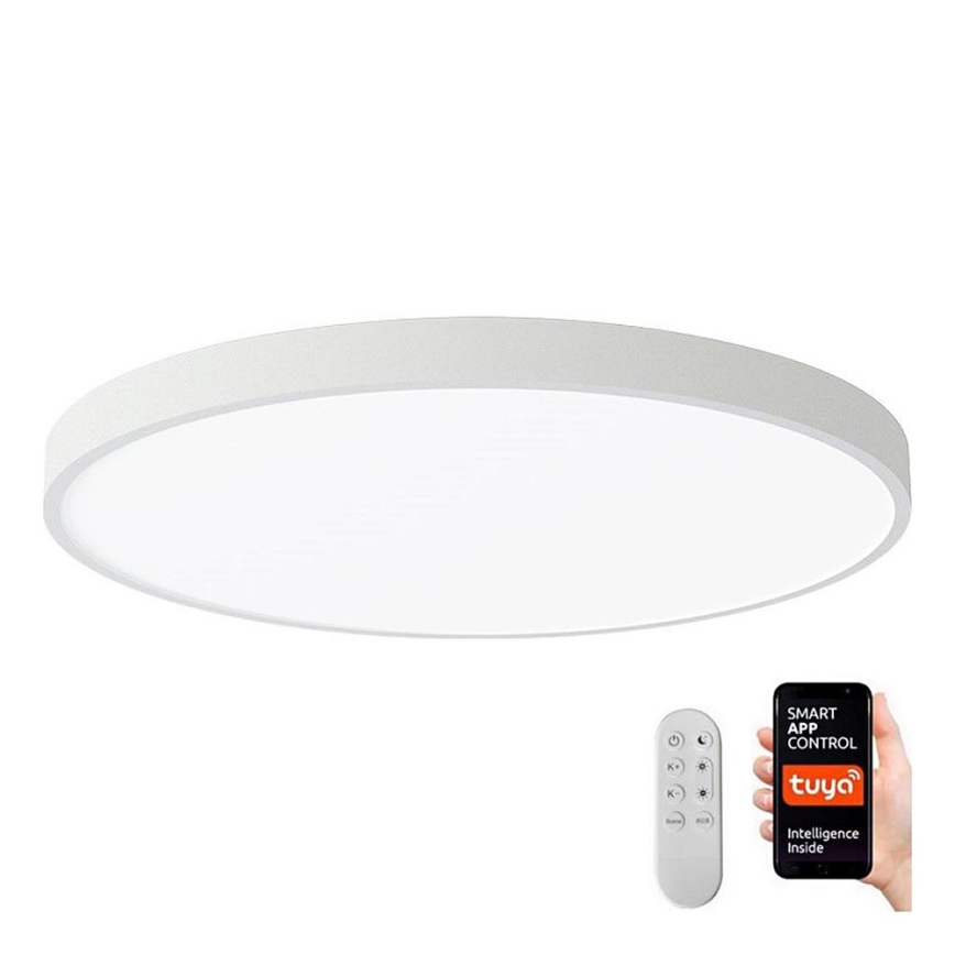 Immax NEO 07253L - LED Hämardatav laevalgusti NEO LITE SEMPLICI LED/60W/230V 3000-6000K Wi-Fi Tuya valge + kaugjuhtimispult