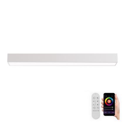 Immax NEO 07258L - LED Hämardatav laevalgusti NEO LITE LUNGO LED/29W/230V 3000-6000K Wi-Fi Tuya valge + kaugjuhtimispult