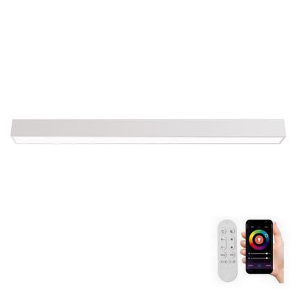 Immax NEO 07259L - LED Hämardatav laevalgusti NEO LITE LUNGO LED/38W/230V 3000-6000K Wi-Fi Tuya valge + kaugjuhtimispult