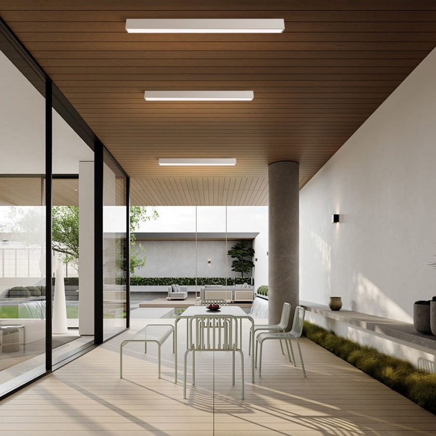 Immax NEO 07259L - LED Hämardatav laevalgusti NEO LITE LUNGO LED/38W/230V 3000-6000K Wi-Fi Tuya valge + kaugjuhtimispult