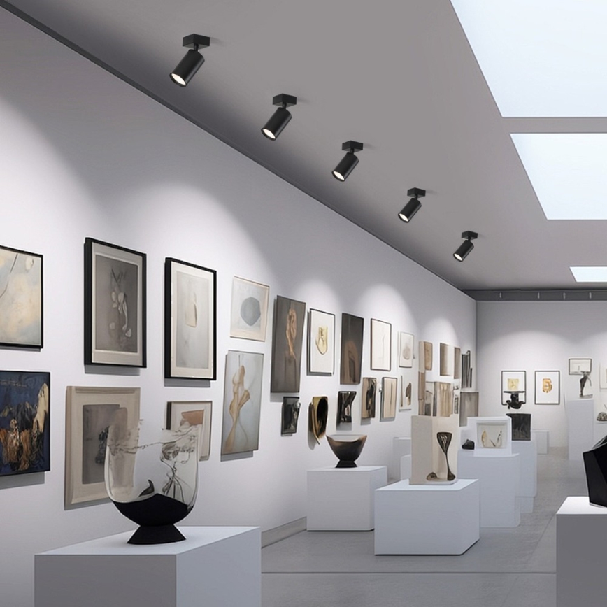 Immax NEO 07260W - LED RGB+CCT Hämardatav kohtvalgusti NEO LITE PUNTO 1xGU10/6W/230V Wi-Fi Tuya