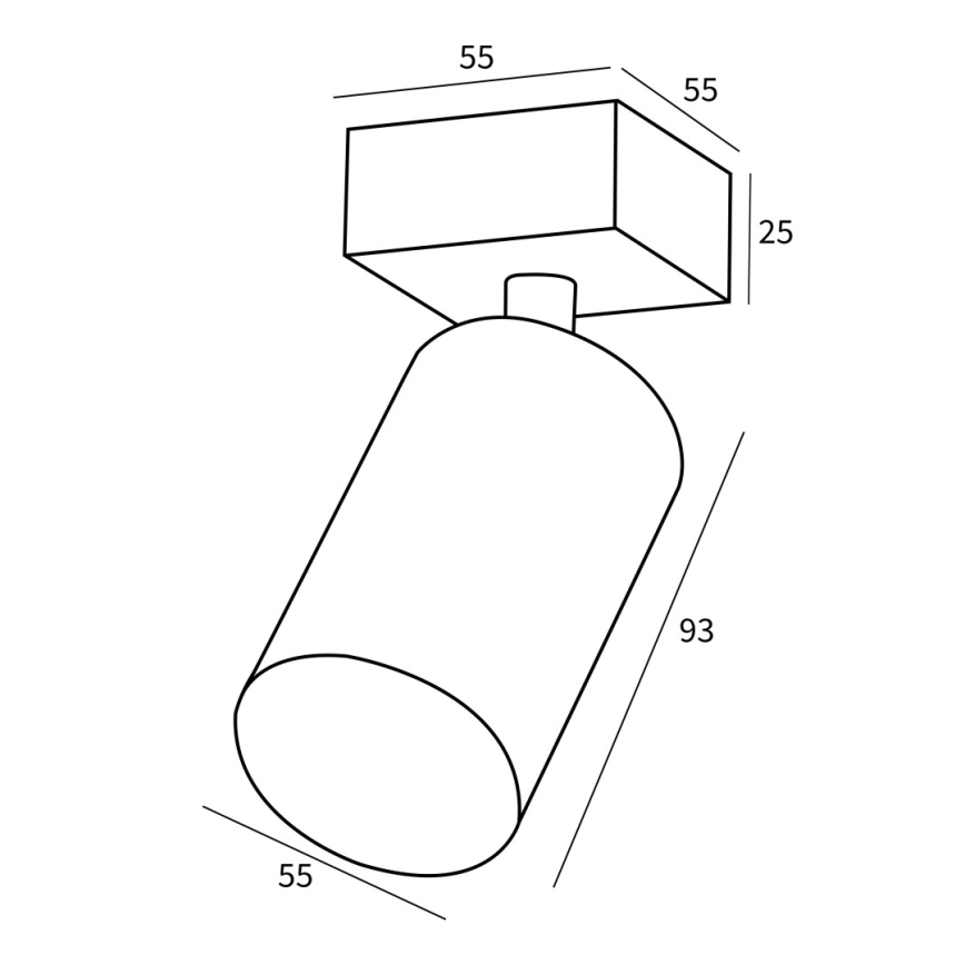 Immax NEO 07260W - LED RGB+CCT Hämardatav kohtvalgusti NEO LITE PUNTO 1xGU10/6W/230V Wi-Fi Tuya