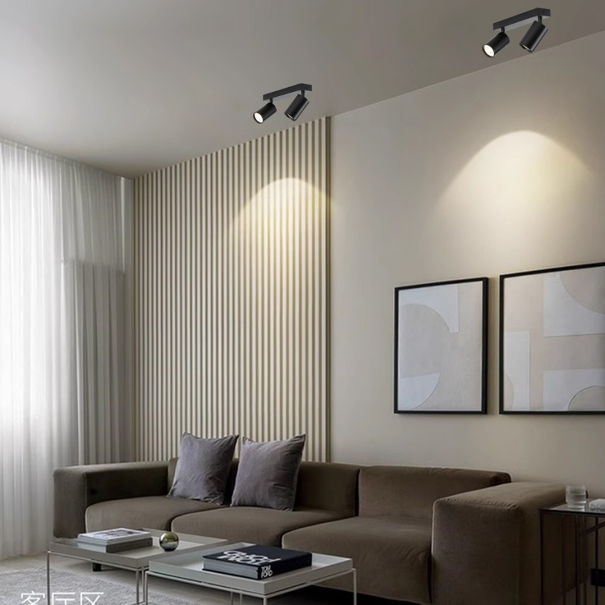 Immax NEO 07263Z - LED RGB+CCT Hämardatav kohtvalgusti NEO PUNTO 2xGU10/4,8W/230V Tuya