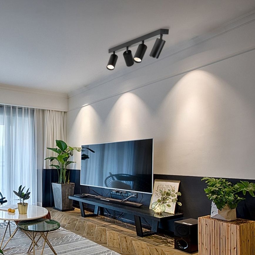 Immax NEO 07264W - LED RGB+CCT Hämardatav kohtvalgusti NEO LITE PUNTO 4xGU10/6W/230V Wi-Fi Tuya