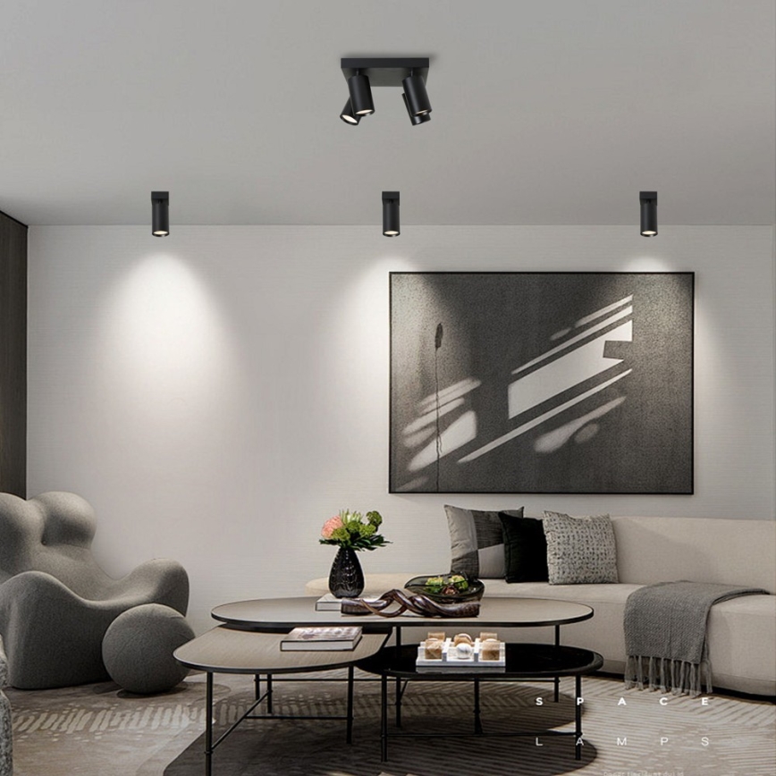 Immax NEO 07266W - LED RGB+CCT Hämardatav kohtvalgusti NEO LITE PUNTO 4xGU10/6W/230V Wi-Fi Tuya