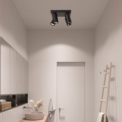 Immax NEO 07266W - LED RGB+CCT Hämardatav kohtvalgusti NEO LITE PUNTO 4xGU10/6W/230V Wi-Fi Tuya
