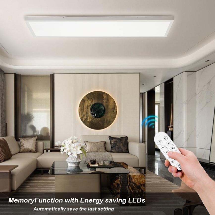 Immax NEO 07276L - LED Hämardatav laevalgusti vannituppa NEO LITE FRAME LED/50W/230V IP44 Wi-Fi Tuya + kaugjuhtimispult valge