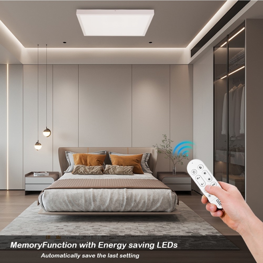 Immax NEO 07277L - LED Hämardatav laevalgusti vannituppa NEO LITE FRAME LED/50W/230V IP44 Wi-Fi Tuya +remote kontroll valge